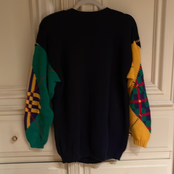 Vintage Izod cotton sweater,size M - Picture 3 of 4